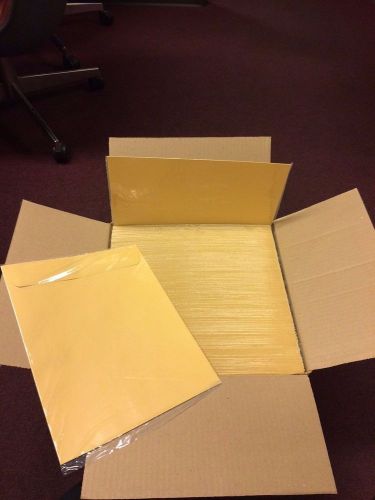 Envelope 10x13 open end - 28# Brown Kraft - 3 pack (175 packs per carton = 525)