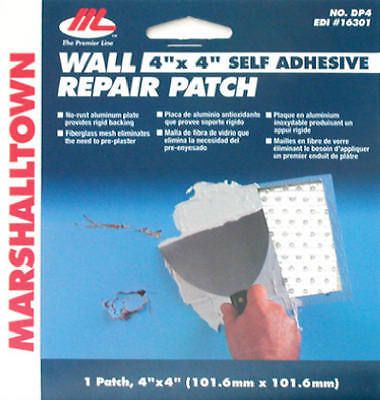MARSHALLTOWN TROWEL Drywall Patch Kit, 4 x 4-In.