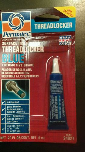 Permatex Blue Threadlocker 24027 Brand New Free Shipping