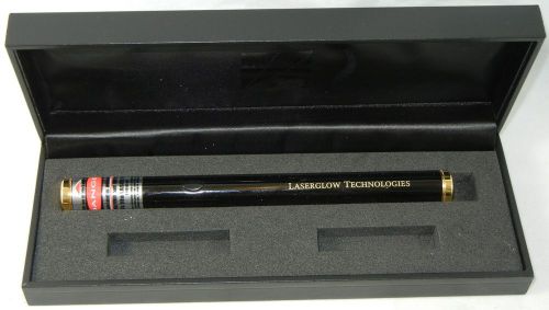 Laserglow lyra b 5 green laser pointer 5mw 532nm new in box new batteries for sale