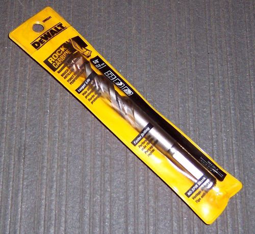 Dewalt dw5241 5/8&#034; x 6&#034; rock carbide spiral hammer drill bit for sale