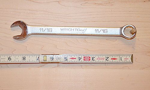 1116 Inch HD Wright  Made USA  Combination Wrench #1122 New &amp; Free shipping
