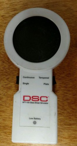 DSC AFT100 Used Glass Break Simulator Car Alarm Sensor Tester - FREE SHIPPING