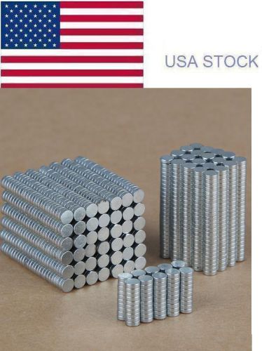 100 PCS 3mmx1mm N35 Rare Earth Neodymium Super Strong Magnets, USA STOCK