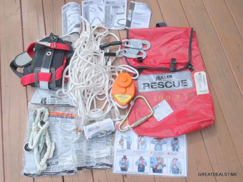 Miller,sperian,safescape automatic descent device,rescue system,harness,kit pack for sale