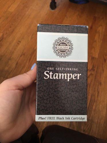 &#034;D&#034; Self Inking Stamper, Comes With Ink