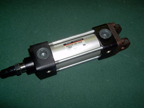 Smc cylinder model # ncda1x150-200-xa22m - new - 1.5&#034; bore x 2&#034; stroke for sale