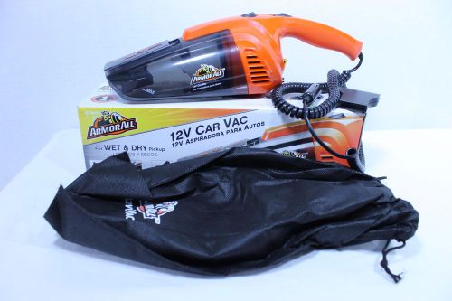 Armor All 12 Volt Car Vacuum Wet Dry Crevice Tool 15 Foot Power Cord