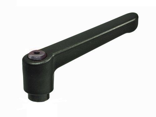 Jw winco nylon angled adjustable lever with threaded hole, black oxide finish, for sale