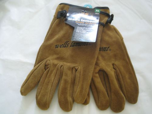 Wells Lamont 1001XL Unlined Cowhide Full Leather Driver Glove, XL Ball &amp; Tape
