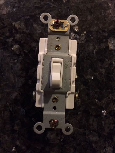 Preferred Industries WH4450-White 4 Way Toggle Switch 15A