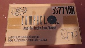 New georgia pacific double roll coreless compact tissue dispenser  #5377101 for sale