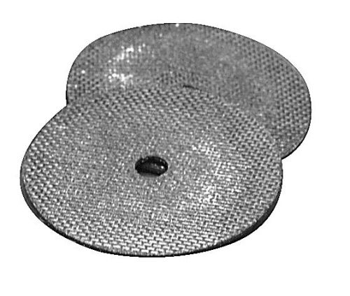 Mark 1 heavy duty aluminum oxide disk 2 pieces 3&#034; x 1/16&#034; x 3/8&#034; hole af1022a for sale