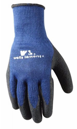 Wells lamont work gloves 524; latex coated knit-gen purpose (grip!); med/xl-new for sale