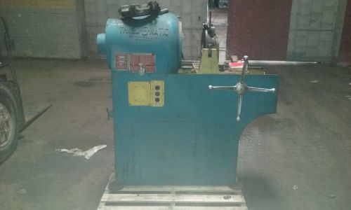 Collins 44 2 1/2-4 pipe threder with npt+ electric conduit dies for sale