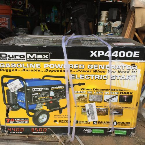 Duromax xp 4400 generator for sale