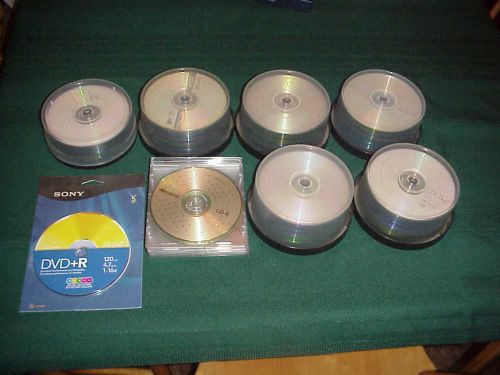 (210) Blank CD&#039;s, Recordable Media Discs