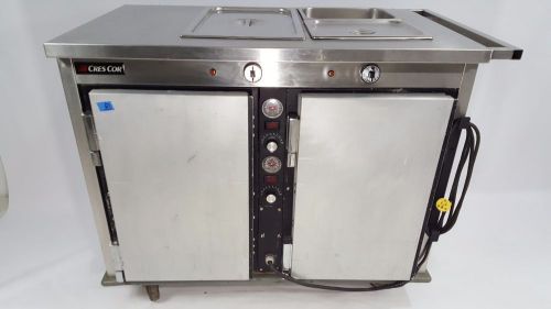 CRES COR COMMERCIAL ELECTRIC FOOD WARMER PROOFER HOLDING CABINET ON CASTERS