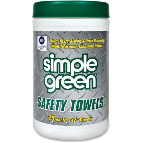 13351 - Simple Green Multipurpose Safety Towel - 75 Towel - 1 Each - 10&#034; X 11.75