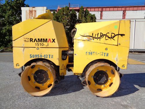 2011 Rammax 1510-CI Trench Roller Compactor - Diesel - Remote Operable