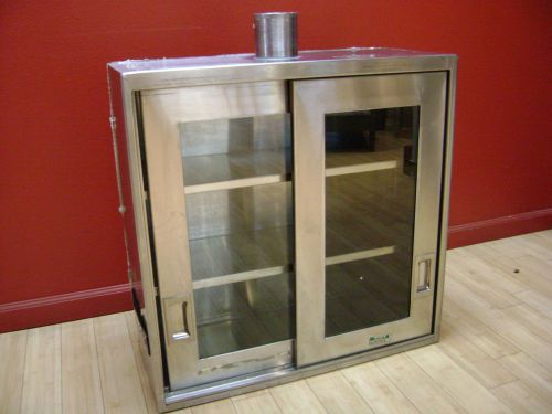 Ventilated Wall Mounted Stainless Steel Cabinet 30&#034;W 12&#034;L 30&#034;H