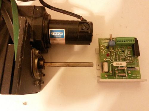 Leeson M1115034.00 DC Gear Motor 1/29HP 130V with a PECO speed controller