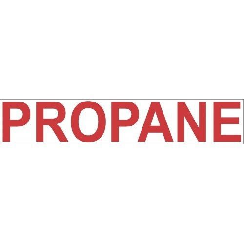 Propane outfitters inc. propane warning label english for sale