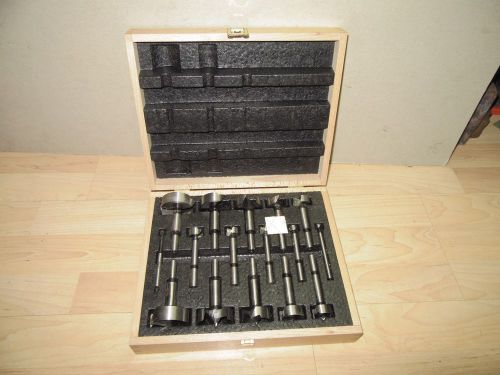 Freud Forstner bits FB 100 16 piece  1/4&#039;&#039; to 2 1/8&#039;&#039; great user tools Austria