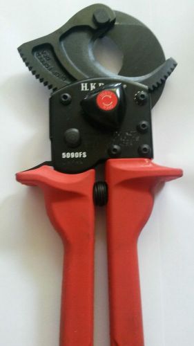 New hk porter 5090 fs one handed ratchet cable cutter 750 mcm max for sale