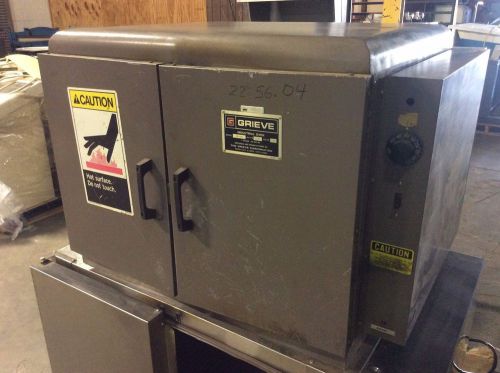 Grieve model cr-326 industrial oven 2000 watts for sale