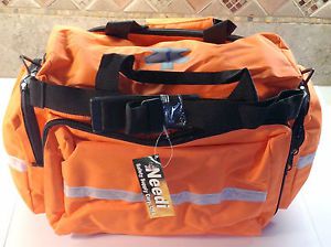 First responder emergency ems emt paramedic trauma gear carry bag in neon orange for sale