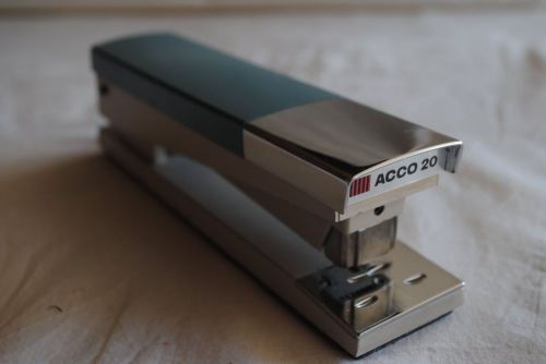 ACCO 20 Stapler steel heavy vintage classic Retro High Quality