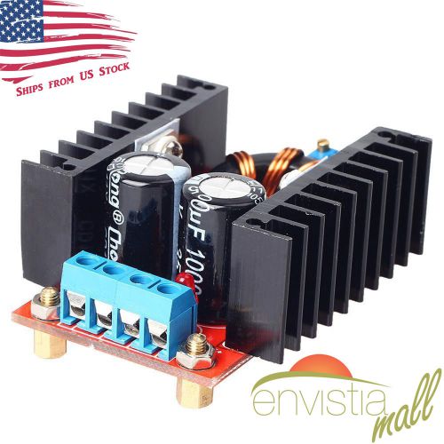 150W 10-32V In 12-35V Out 6A Step Up Boost Converter Power Supply Module US