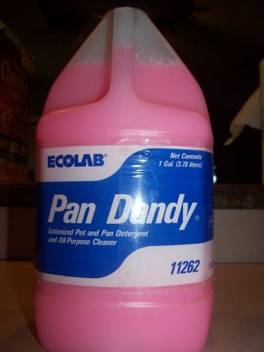 Ecolab Pan Dandy lotionized pot and pan detergent and all purpose cleaner 1 gal