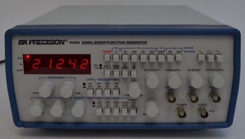 BK Precision 4040A 20MHz Sweep/Function Generator