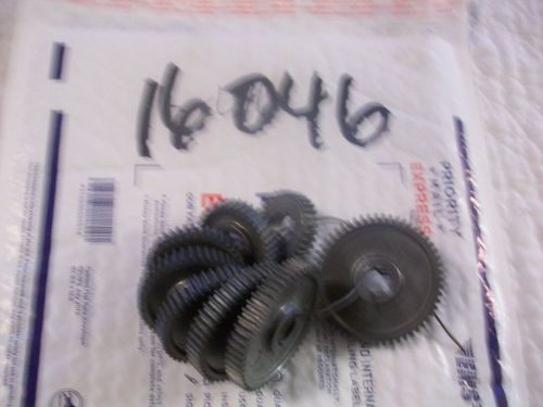 Set of 8 Alloy Gears Nice Shape! From Sears Craftsman 6&#034; Metal Lathe #109-20630