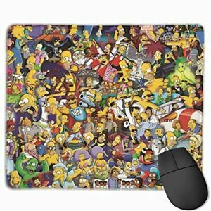 Likeplay The Simpsons Custom Gaming Mouse Pad Anti-Slip Rubber Base Computer Key