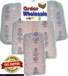 Packing Peanuts Fill 156 Gallons 21 Cubic Feet Pink Shipping Anti Static Loose
