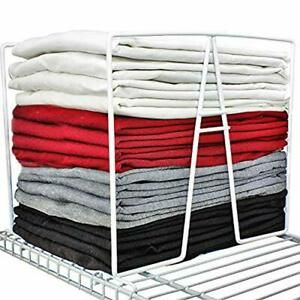 Wire Shelf Dividers for Closets - Best Closet Organizer That Standard White