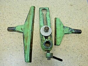 Vintage Delta 12&#034; Wood Lathe Tool Rest Holder and Two Rests