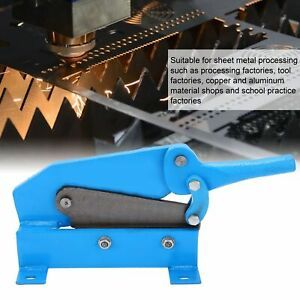 Bench Plate Shear High Carbon Steel Hand Cutter Tool for Cutting Iron Aluminum