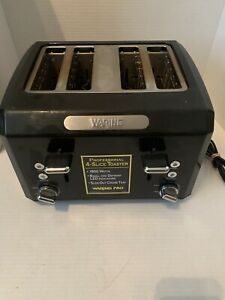 Waring Pro CTT400 Cool Touch 4 Slice Toaster Bagel Bread Black