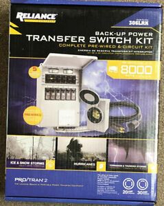 NEW Reliance 306lrk Generator  Back Up Power Transfer Switch Kit  QIK SHIP
