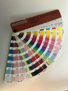 Pantone Solid to Process Color Guide Coated Swatch Fan Book Ring Bound