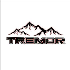SET OF FORD TREMOR MOUNTAIN CLASSIC COLORS F-250 DECAL DIE-CUT