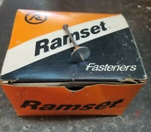 Ramset 1516SD Box of 100 2-1/2&#034; Head Drive Powder Fastener New