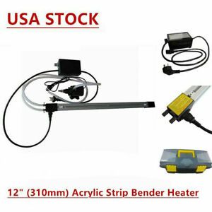 USA 12&#034; 300mm Acrylic Light Box Bending Machine Bender Plastic Strip Heater Tool
