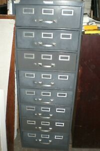 Steel Master file cabinet  8-drawer