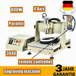 800W 4Axis Engraver Milling Cutting Machine CNC 3040 Router +Remote 220V