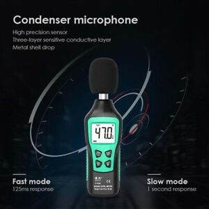 FY826 Noise Sound level meters Noise Audio Detector Easy to use For Home,School